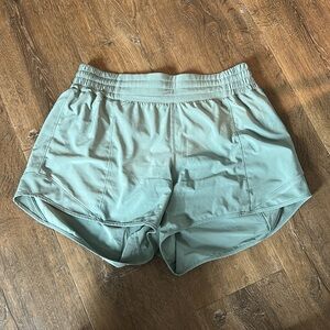 Lululemon Hotty Hot High Rise 4 inch inseam shorts